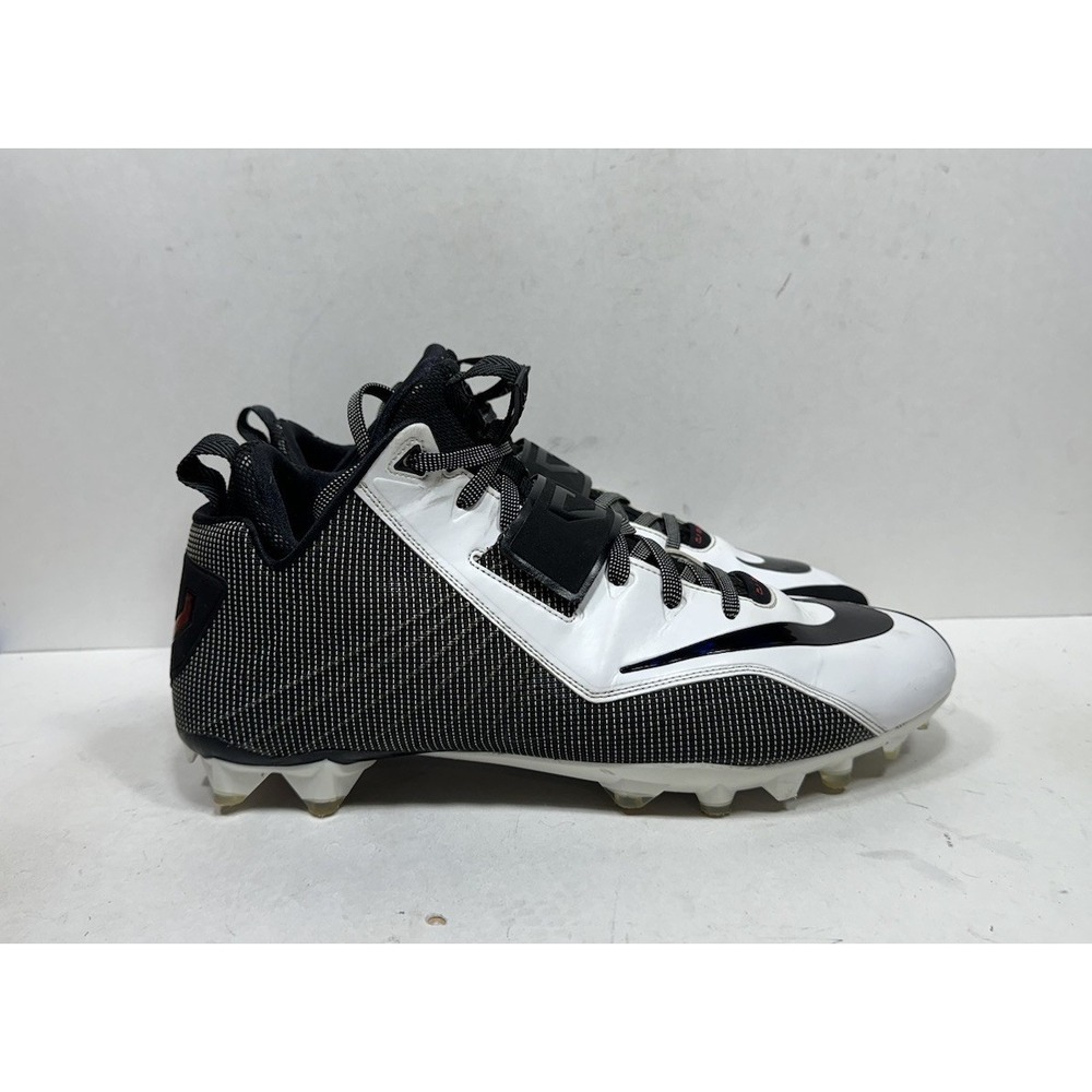Nike CJ Elite 2 TD Football Cleats Calvin Johnson Megatron Mens Sz 14 643195-100